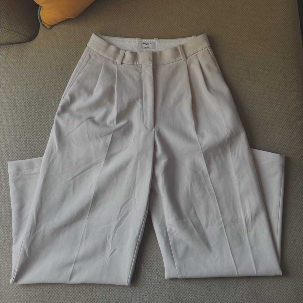 Aritzia Cream Trousers